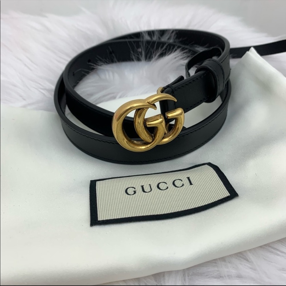 GUCCI Marmont slim belt
